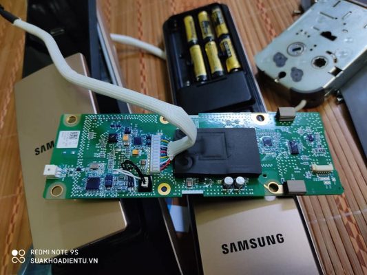 Khóa samsung 609 mất nguồn điện - sửa khóa samsung 609