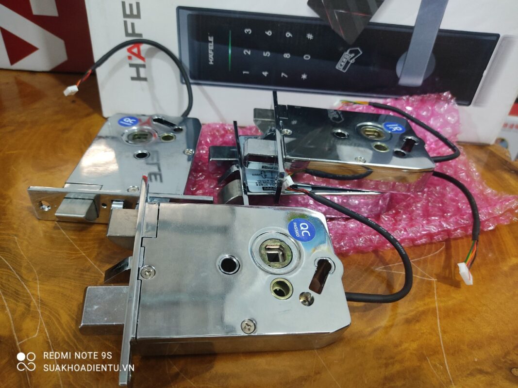 Hướng dẫn thay thân khóa Hafele EL8000/EL9000
