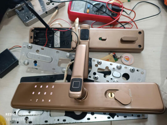 Sửa khóa Bosch hỏng vân tay